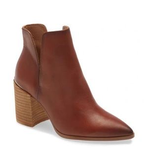 Steve Madden Kaylah Bootie, Cognac Leather